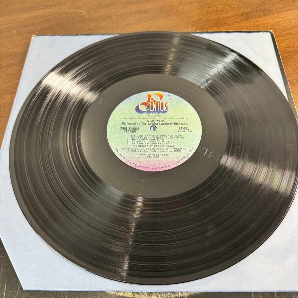 Star Wars Original Soundtrack Vinyl John Williams London Symphony 20th - Picture 4 of 7